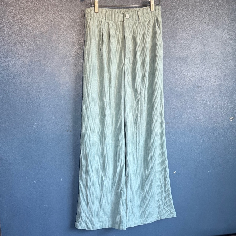 Cider Mint Wide Leg Pants
